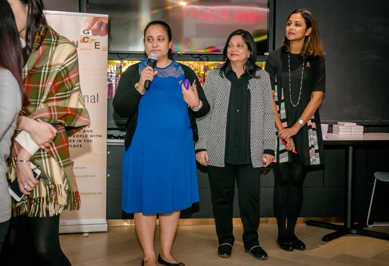 3 SENsational staff speaking on stage